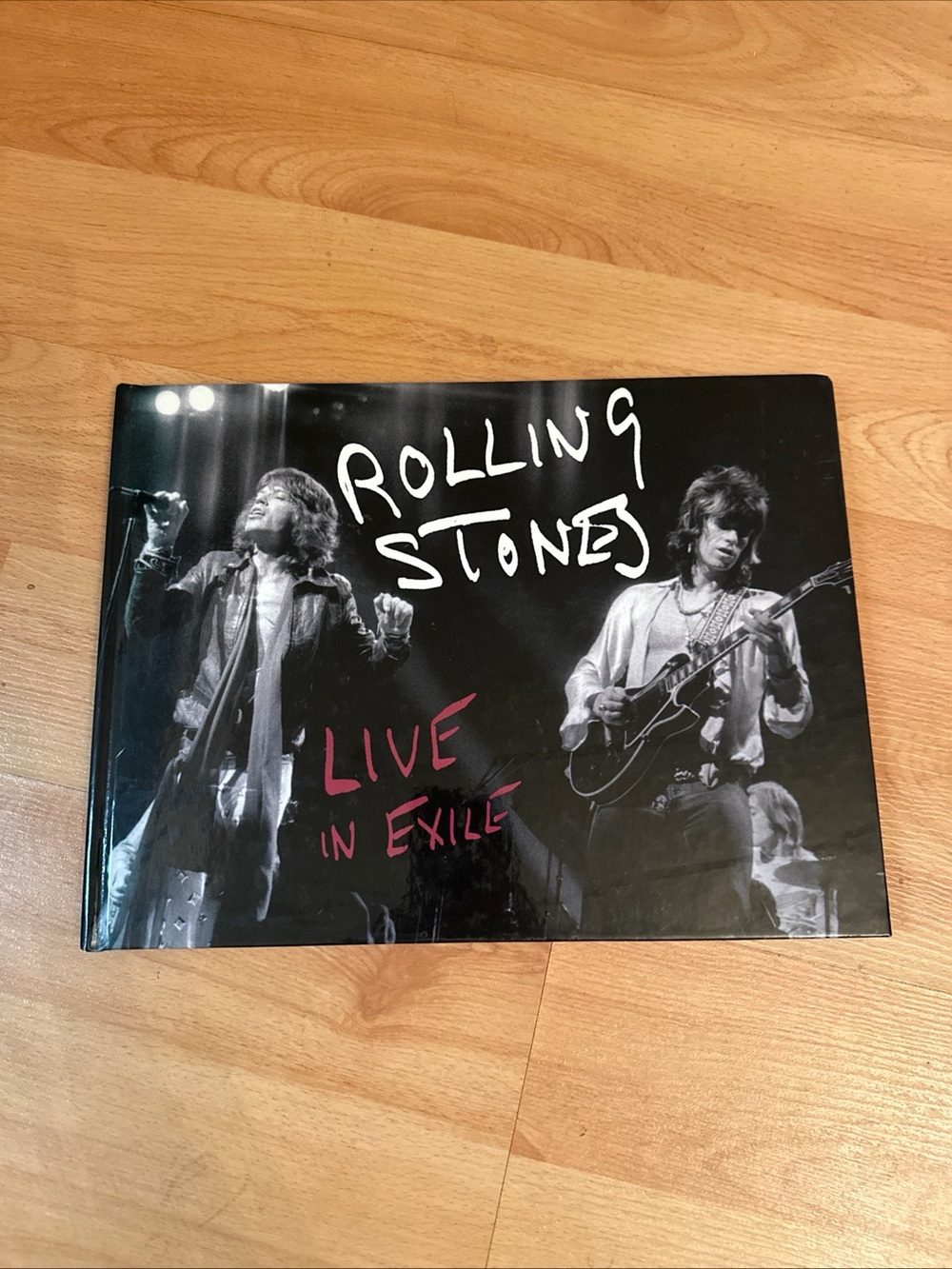 the Rolling Stones Black & White Live in Exile Cover